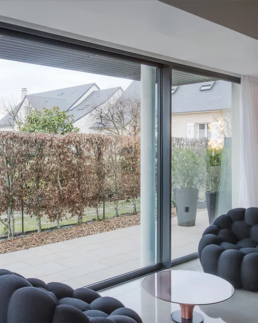 Portes Vignettes Jardin Aluminium