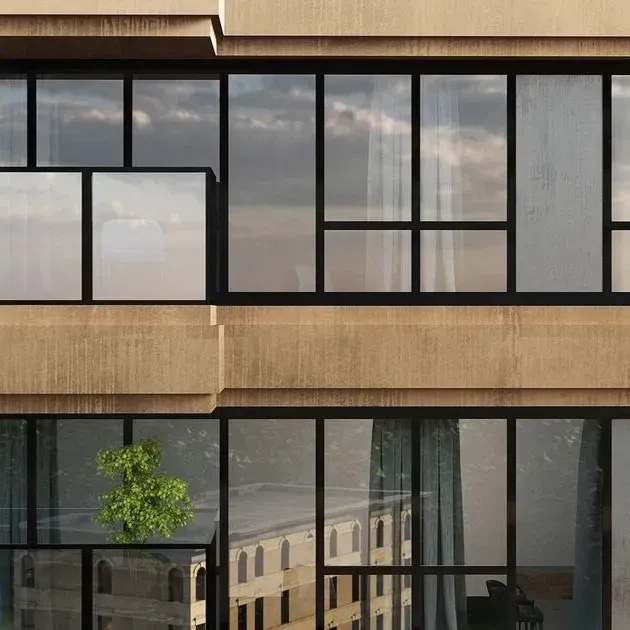 111869 Master Wall Architectural Horizonal Lining closeup