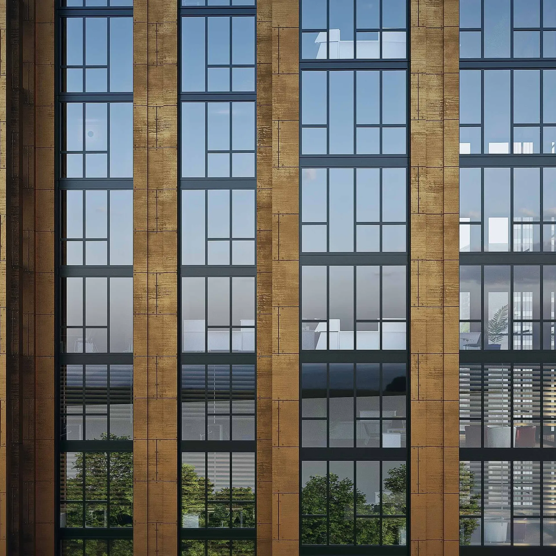 Master Wall Architectural Vertical Lining closeup copie