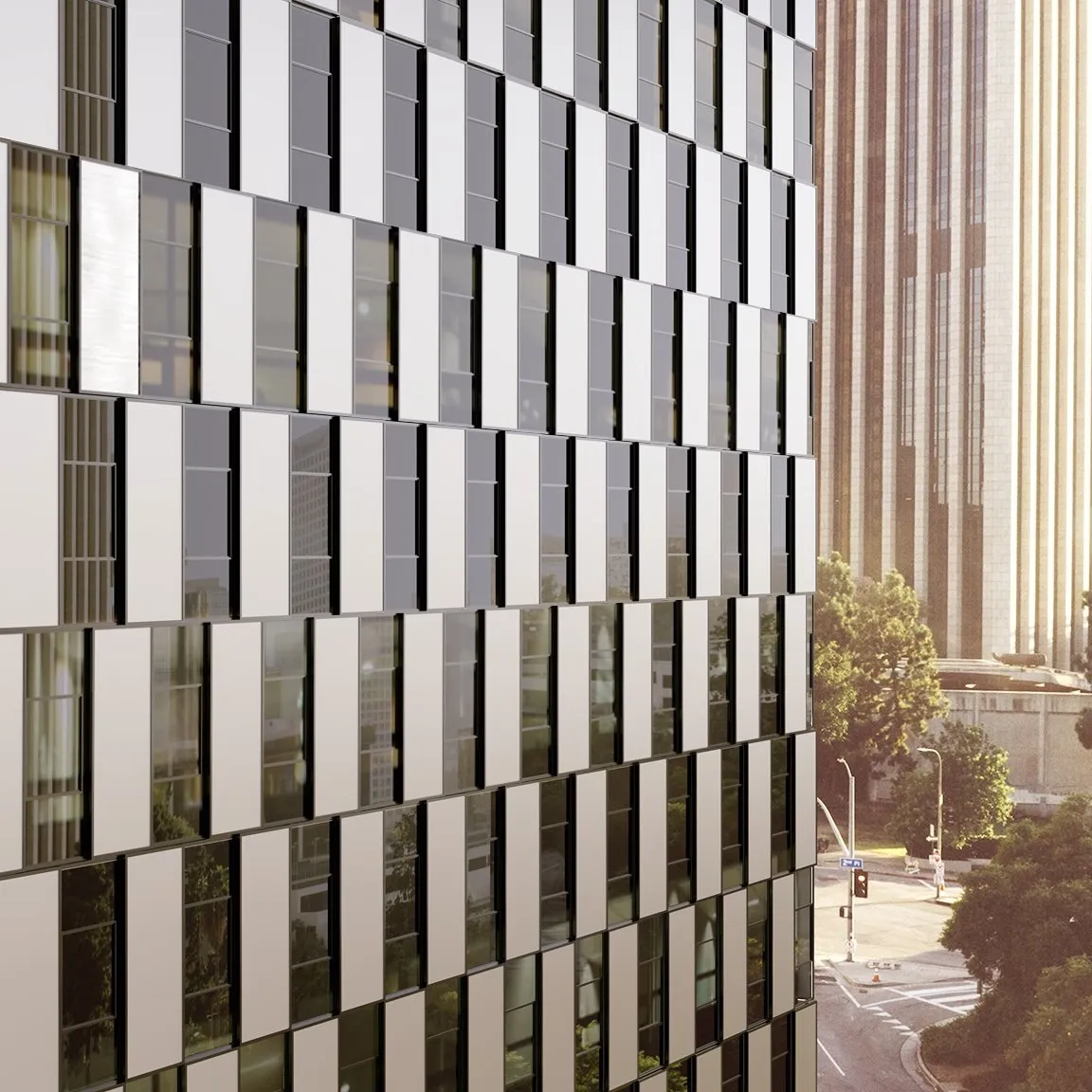 Wonderland Architecture 3 D Architecture Exterior 4 K Still Realistic Rendering Vertical Line Shift Small copie