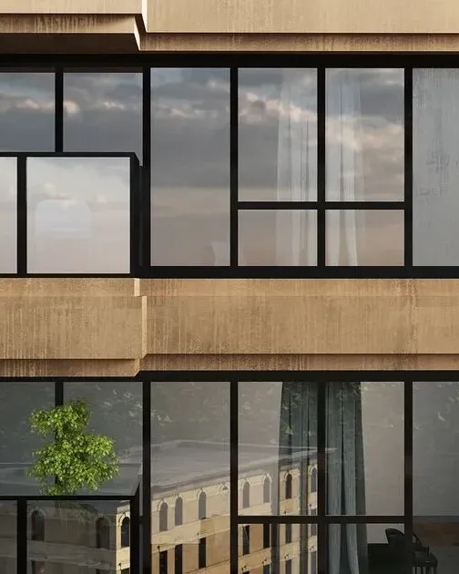 111869 Master Wall Architectural Horizonal Lining closeup