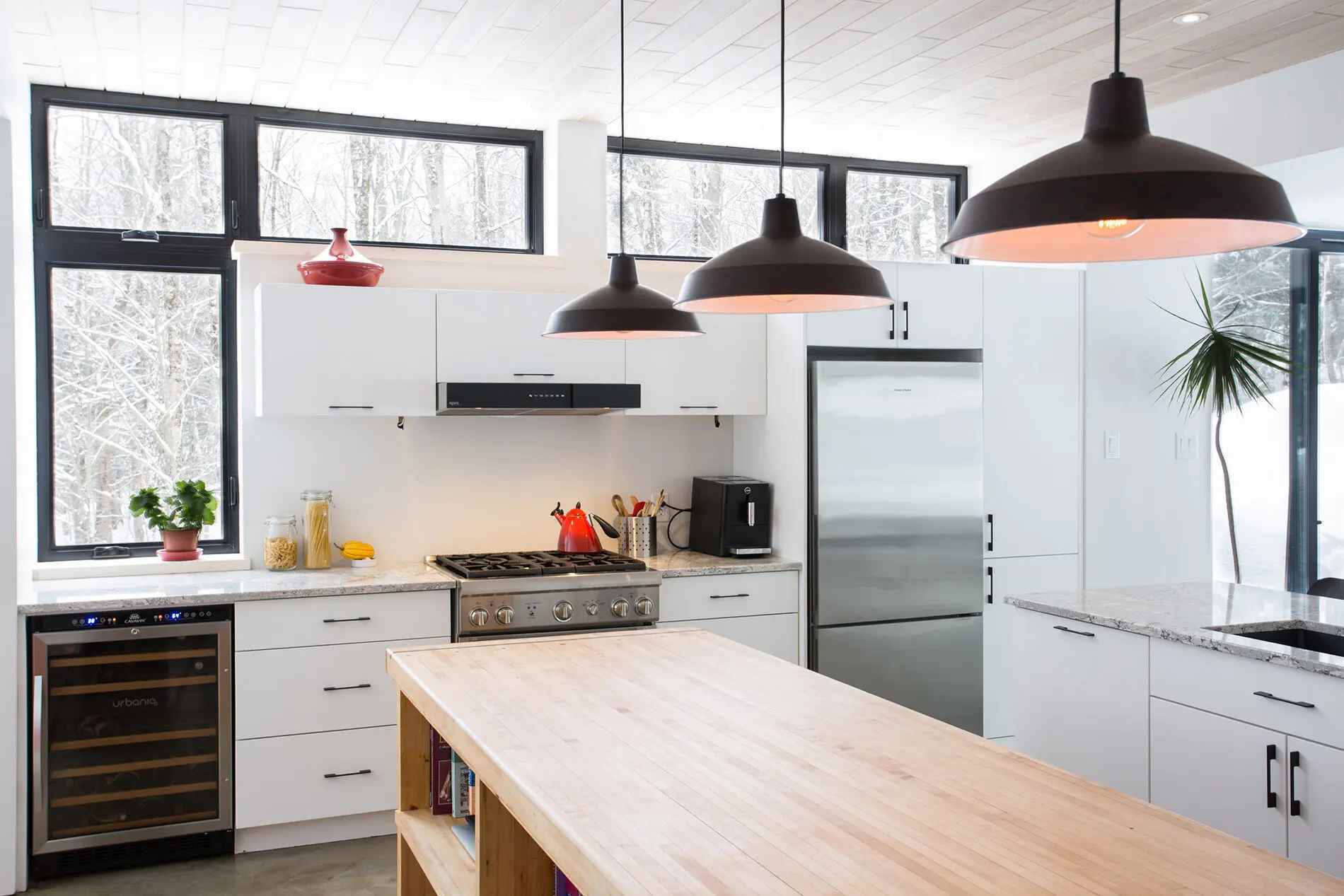 Vu sur les fenêtres de cuisine