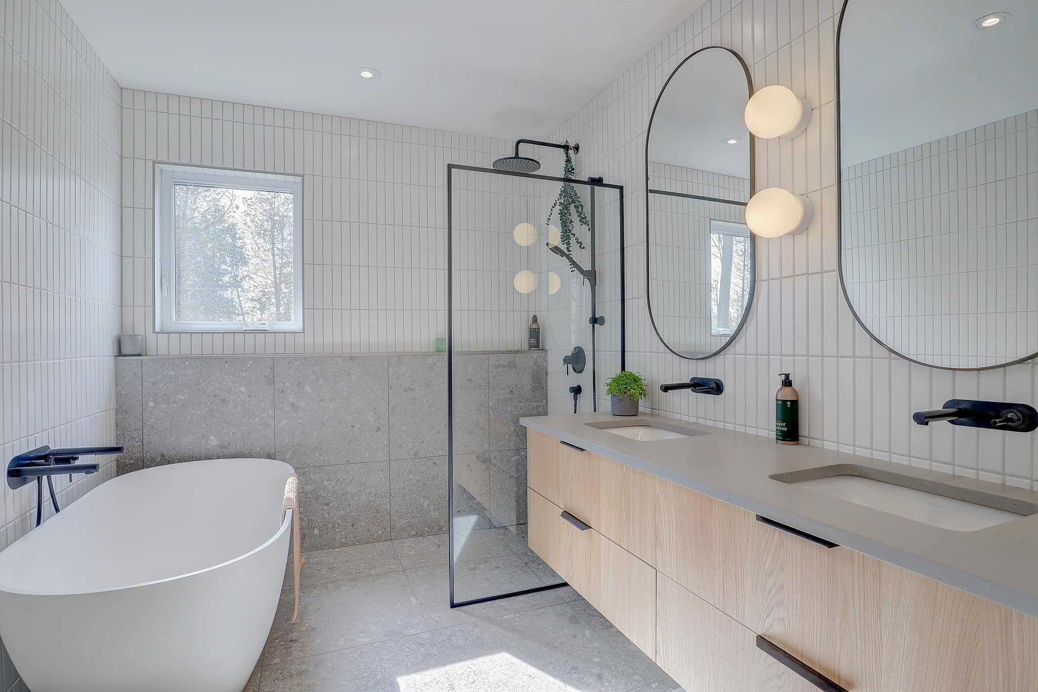 Salle de bain réalisé par Construction Pelroy