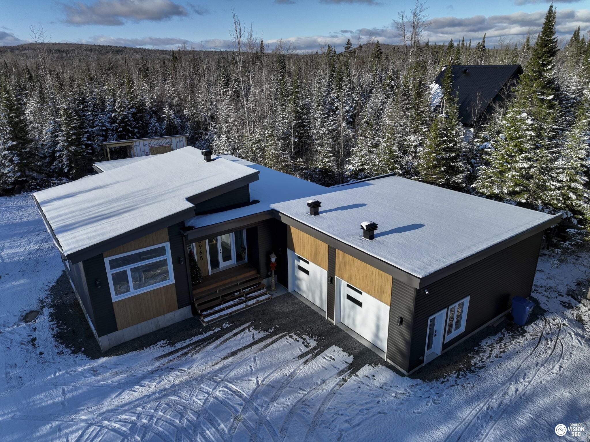 Vu exterieur de la maison