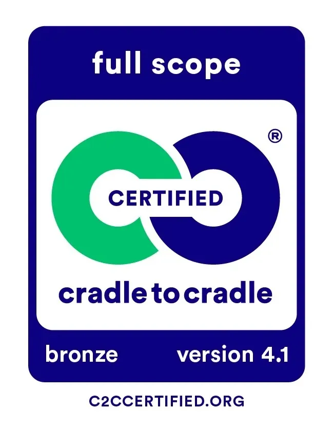 Cradle To Cradle Bronze 3x4 farbig 1
