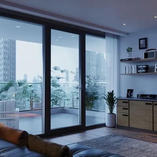 Porte Masterline8 132650 Reynaers Aluminium Render 055 Small